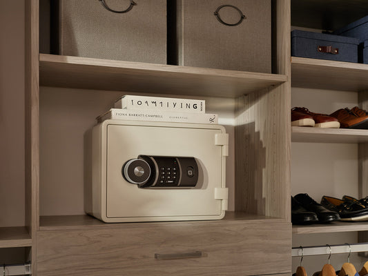 Zenvira Home Fire Safe – Biometric & Keypad Fireproof Protection