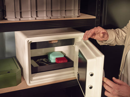 Zenvira Home Fire Safe – Biometric & Keypad Fireproof Protection