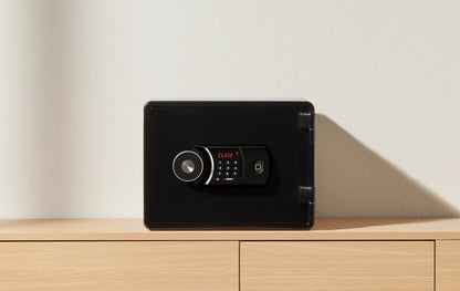 Zenvira Home Fire Safe – Biometric & Keypad Fireproof Protection