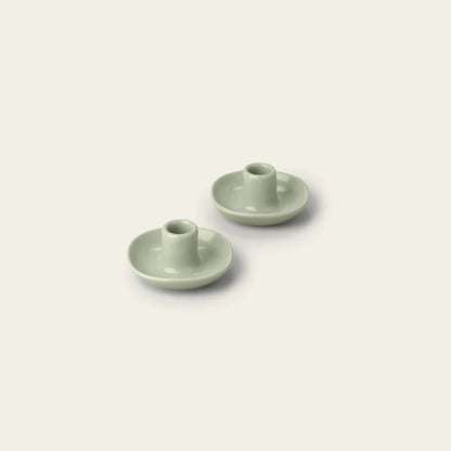Artisan Stoneware Candle Holders, durable and modern design for stylish home decor