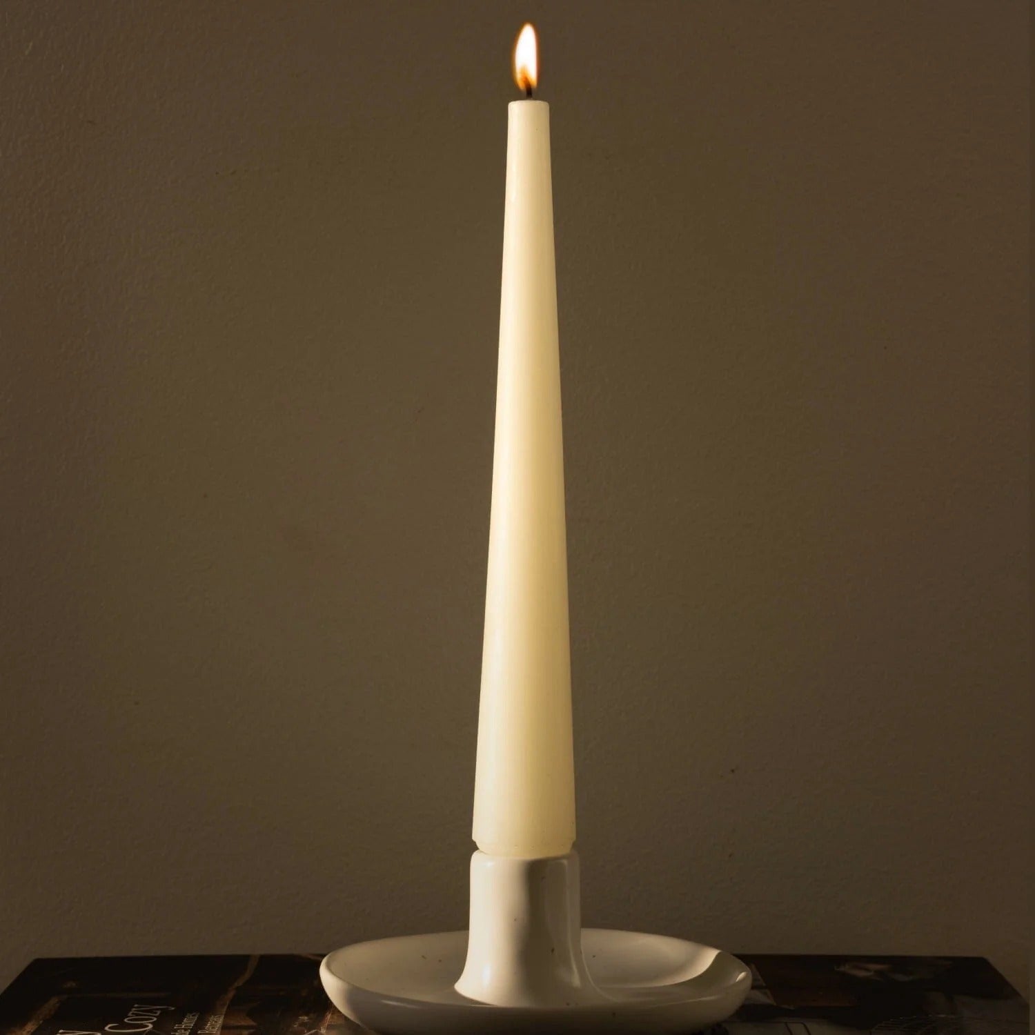 Artisan Stoneware Candle Holders, durable and modern design for stylish home decor